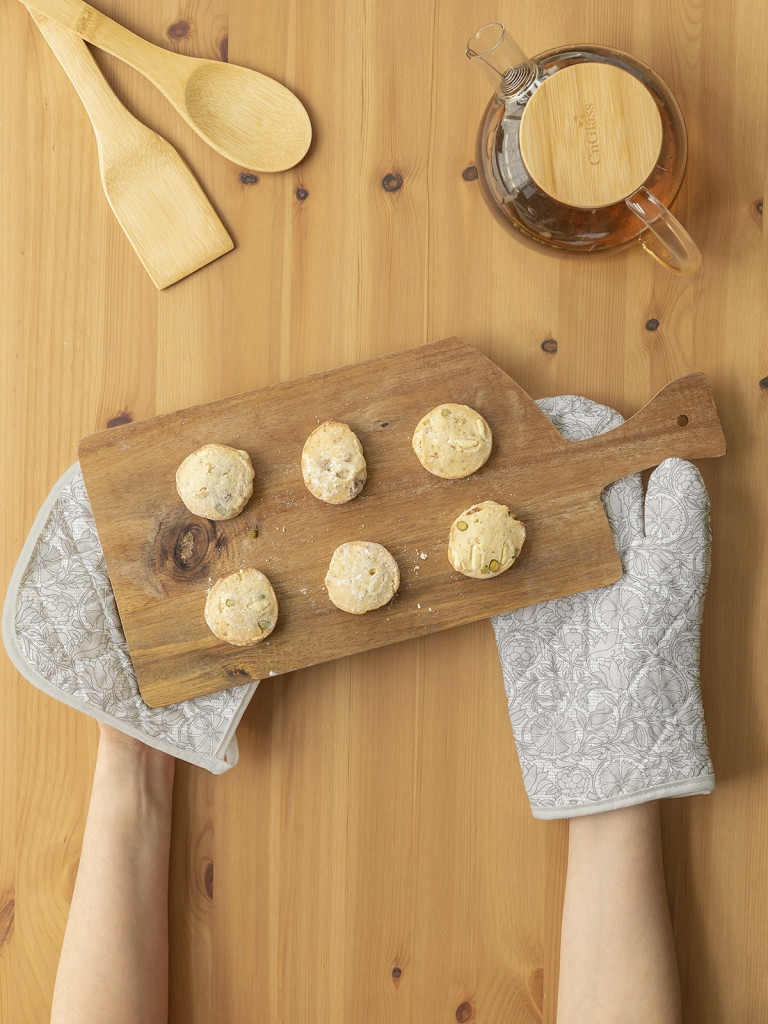 Кухонный набор (прихватка + прихватка-рукавица) "Linen", Унисон 1