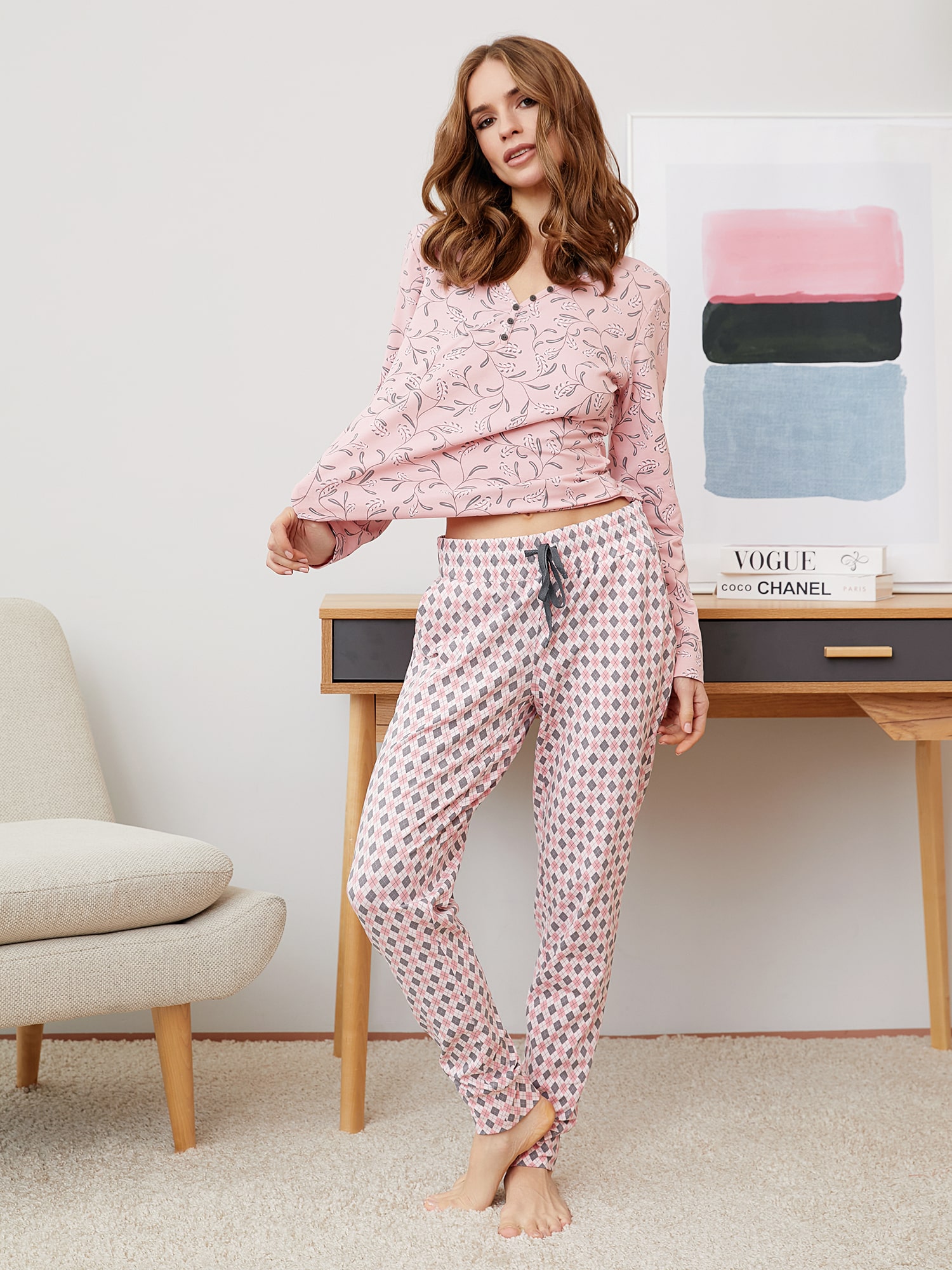 Пижама Mia Cara Ромбики 0