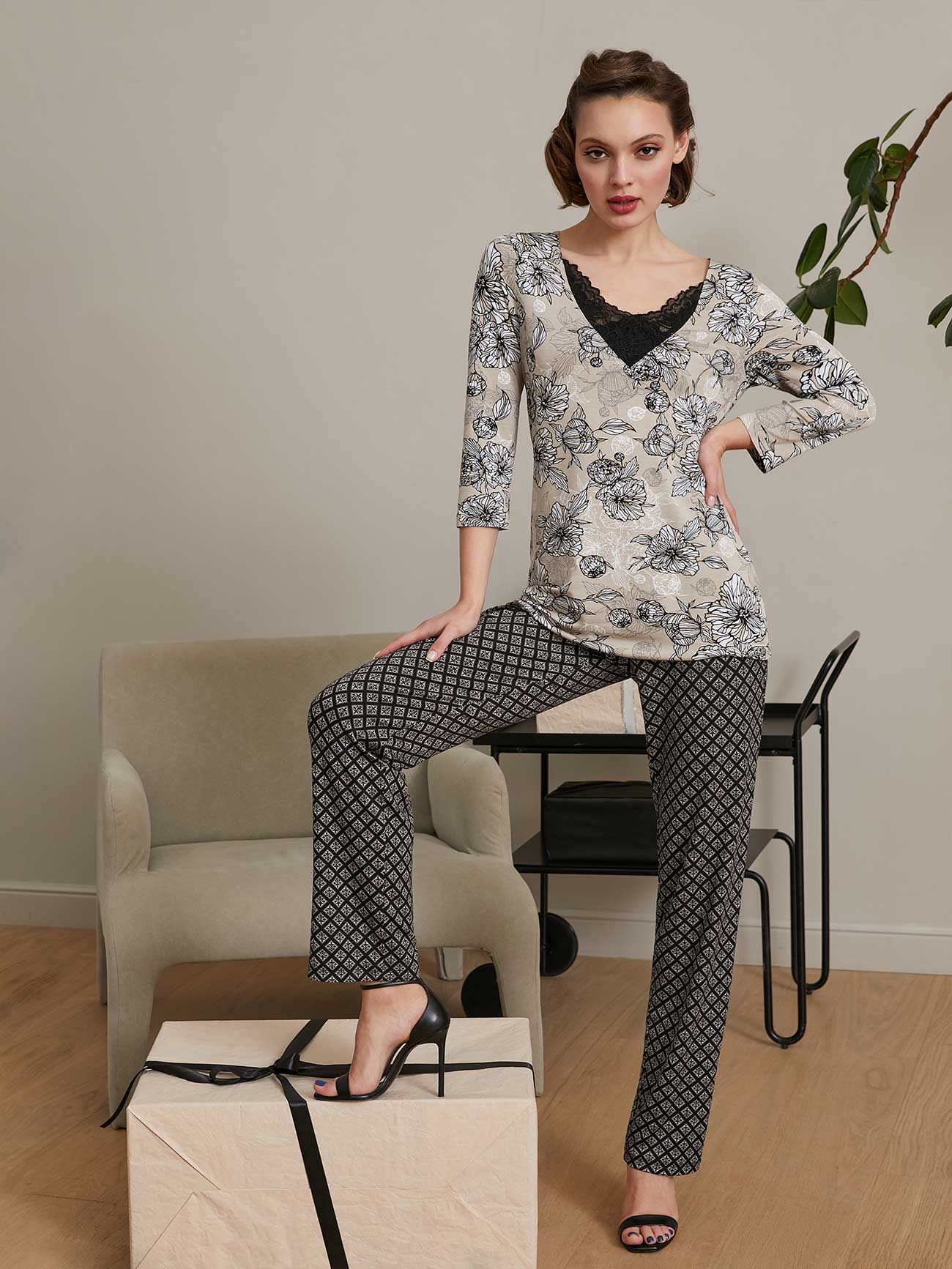 Комплект Mademoiselle Juju Орнамент Цветы, Mia Cara 6