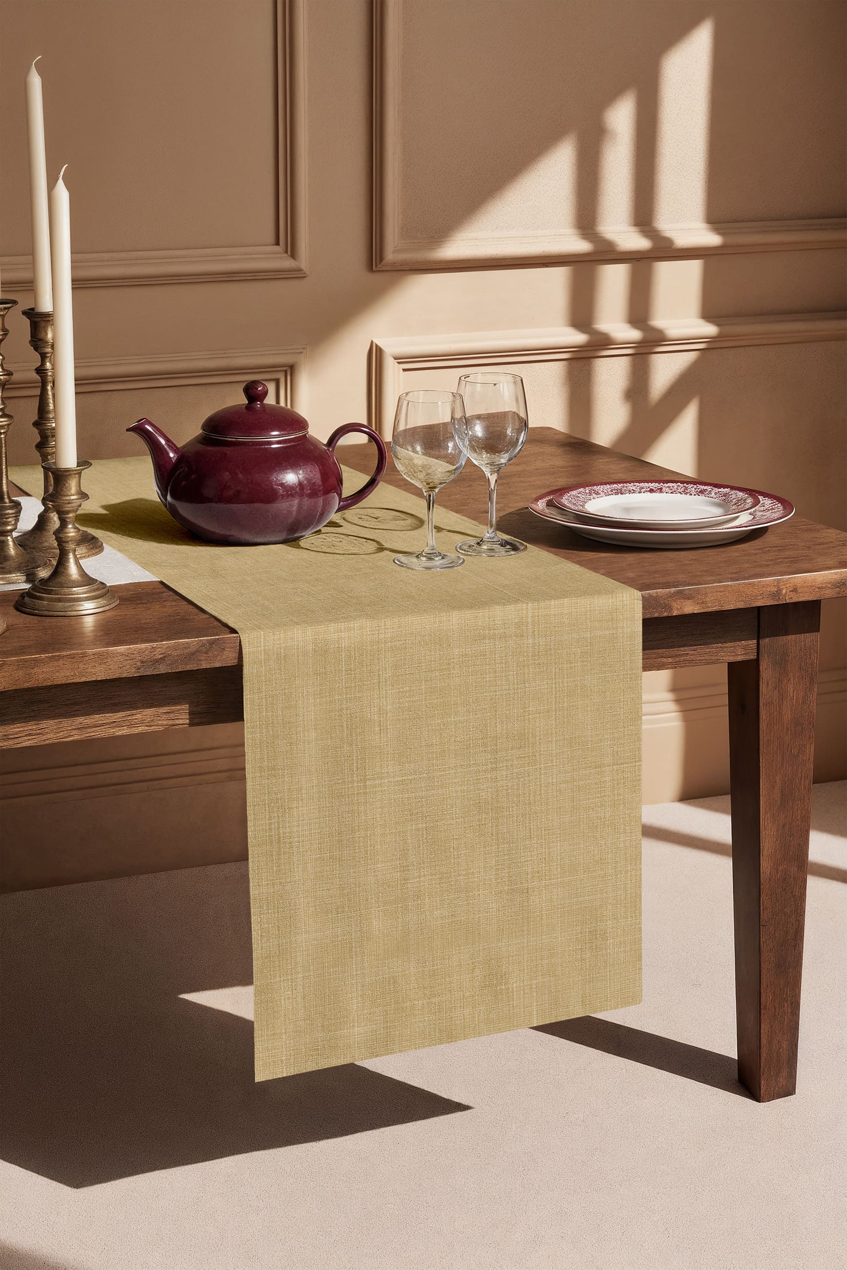 Скатерть-дорожка Mia Cara Лен 1