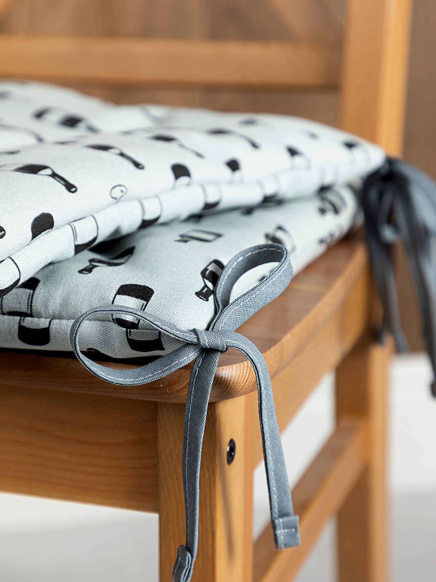 Комплект подушек на стул Унисон Wine 1