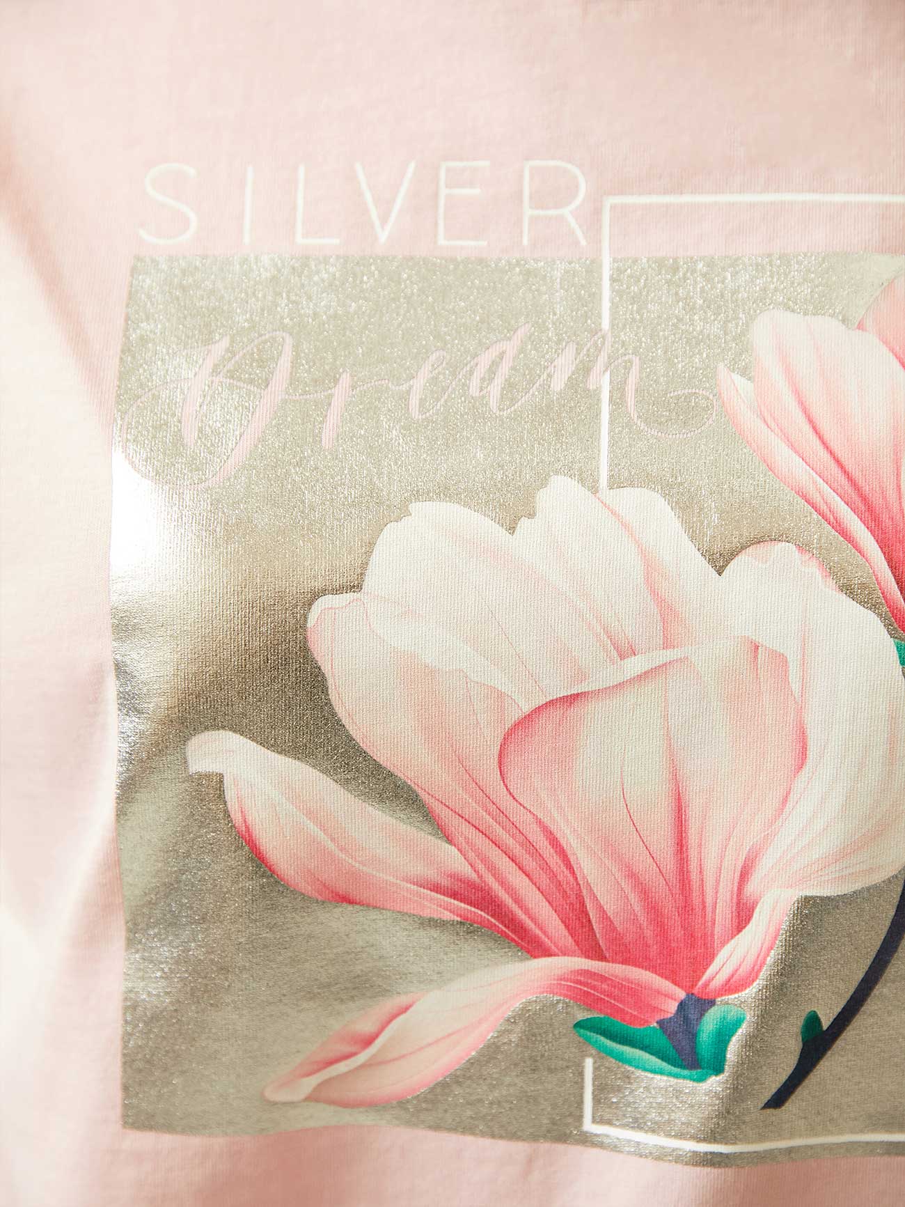 Футболка "TOUCH THE SUMMER", пыльная роза, BeGood 3