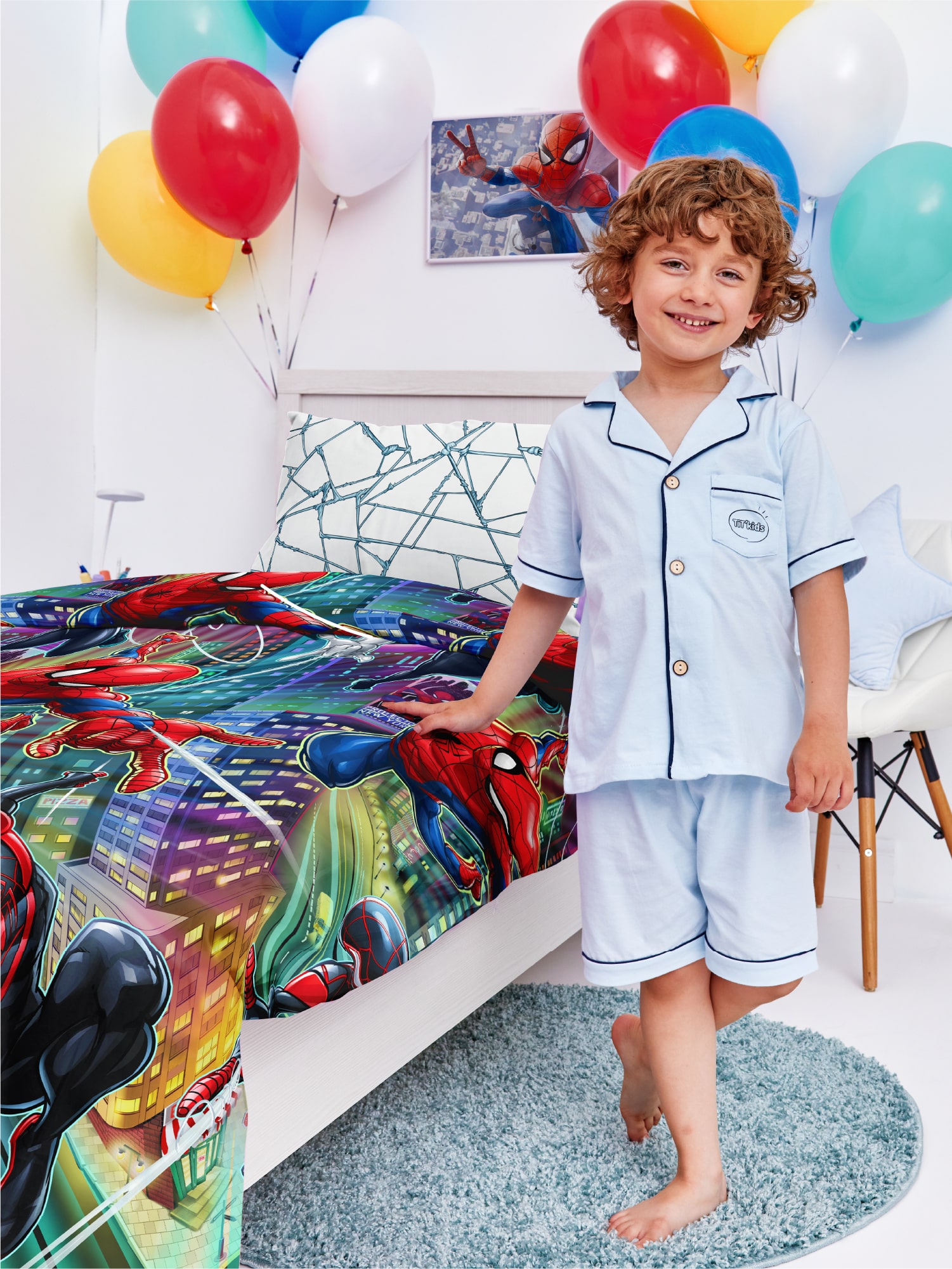 Постельное бельё Непоседа Spider city 1