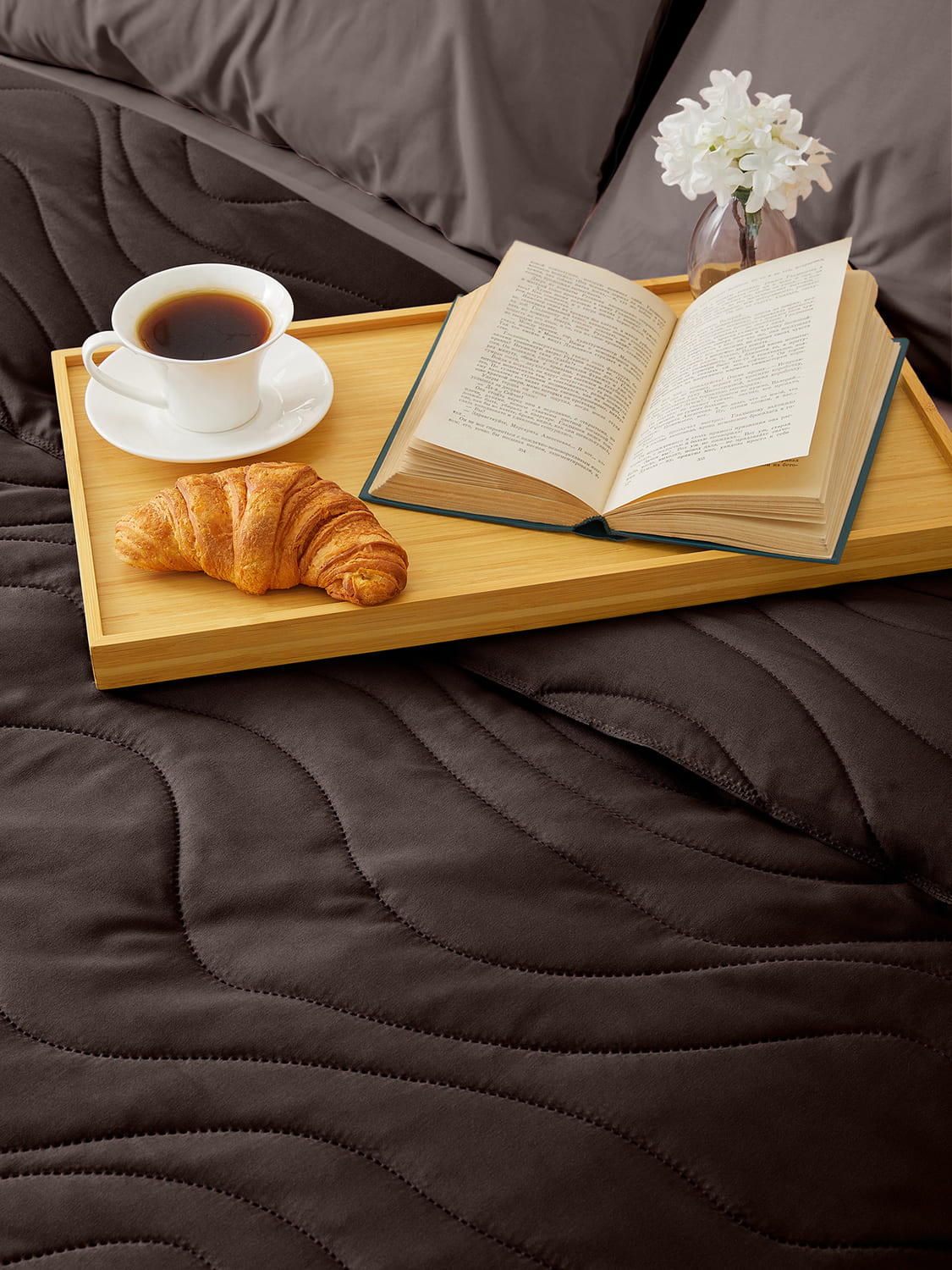 Покрывало Унисон Шоколад 2