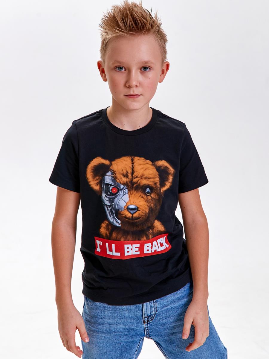 Футболка "I`ll be back", черный, Juno 1