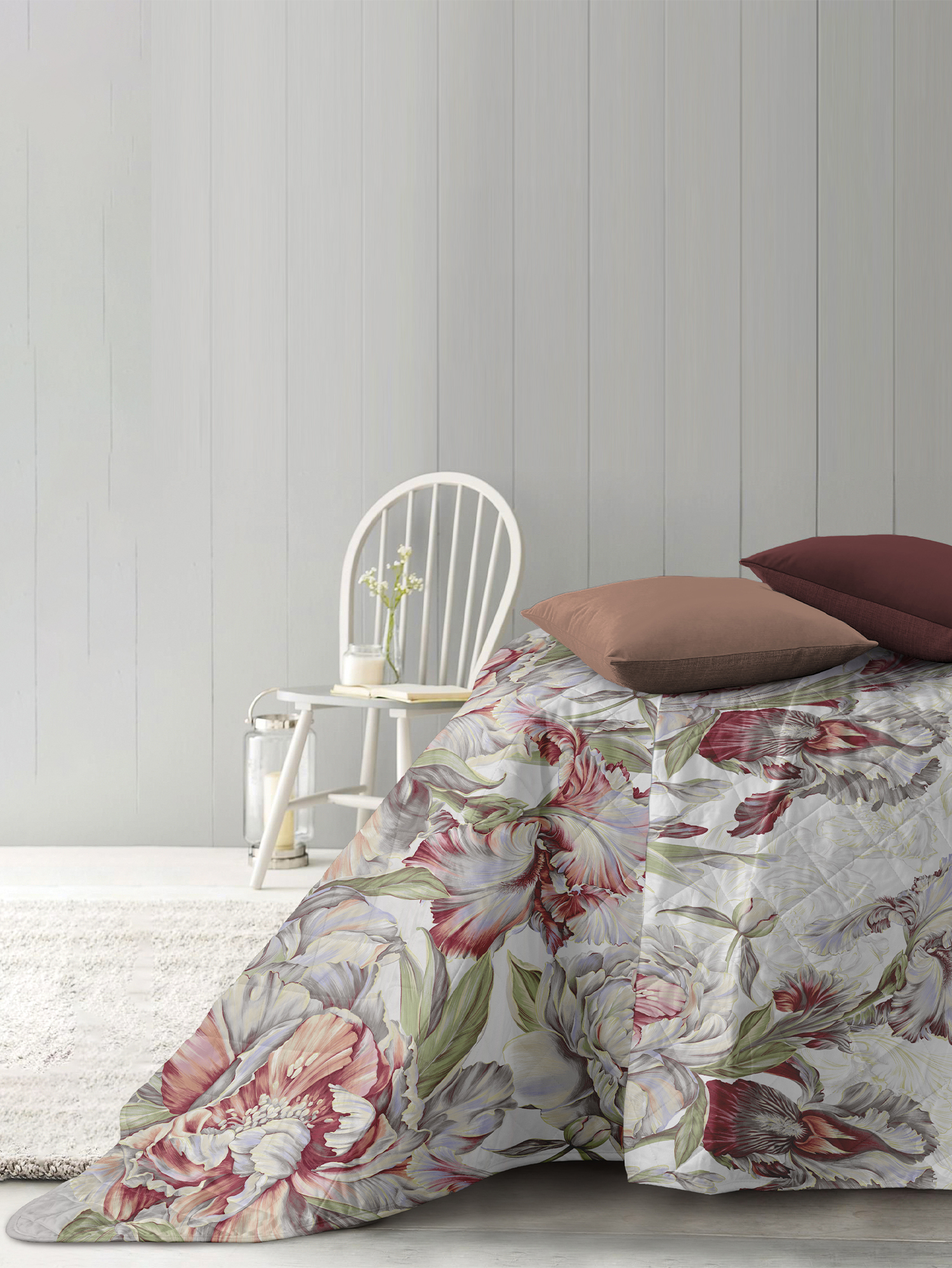 Покрывало стеганое Царство пионов, Mia Cara 2