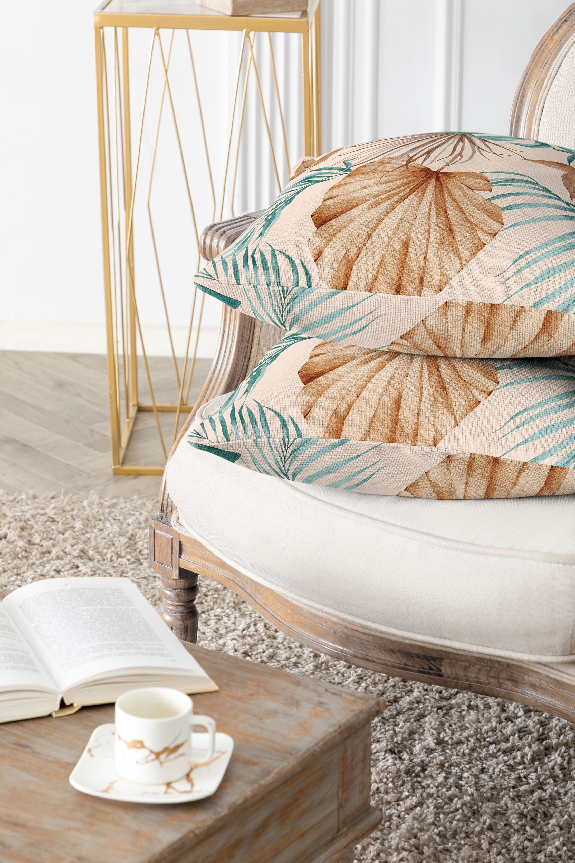 Наволочки декоративные Mia Cara Тропическая пальма 3