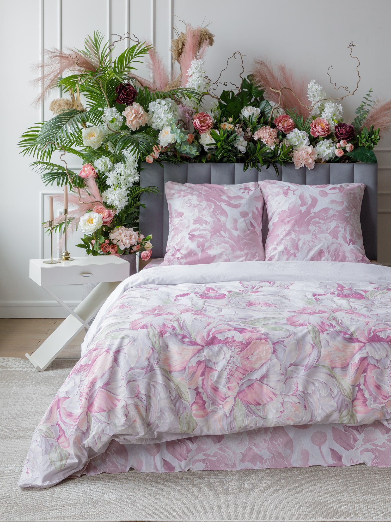 Постельное бельё Mia Cara Царство пионов 1