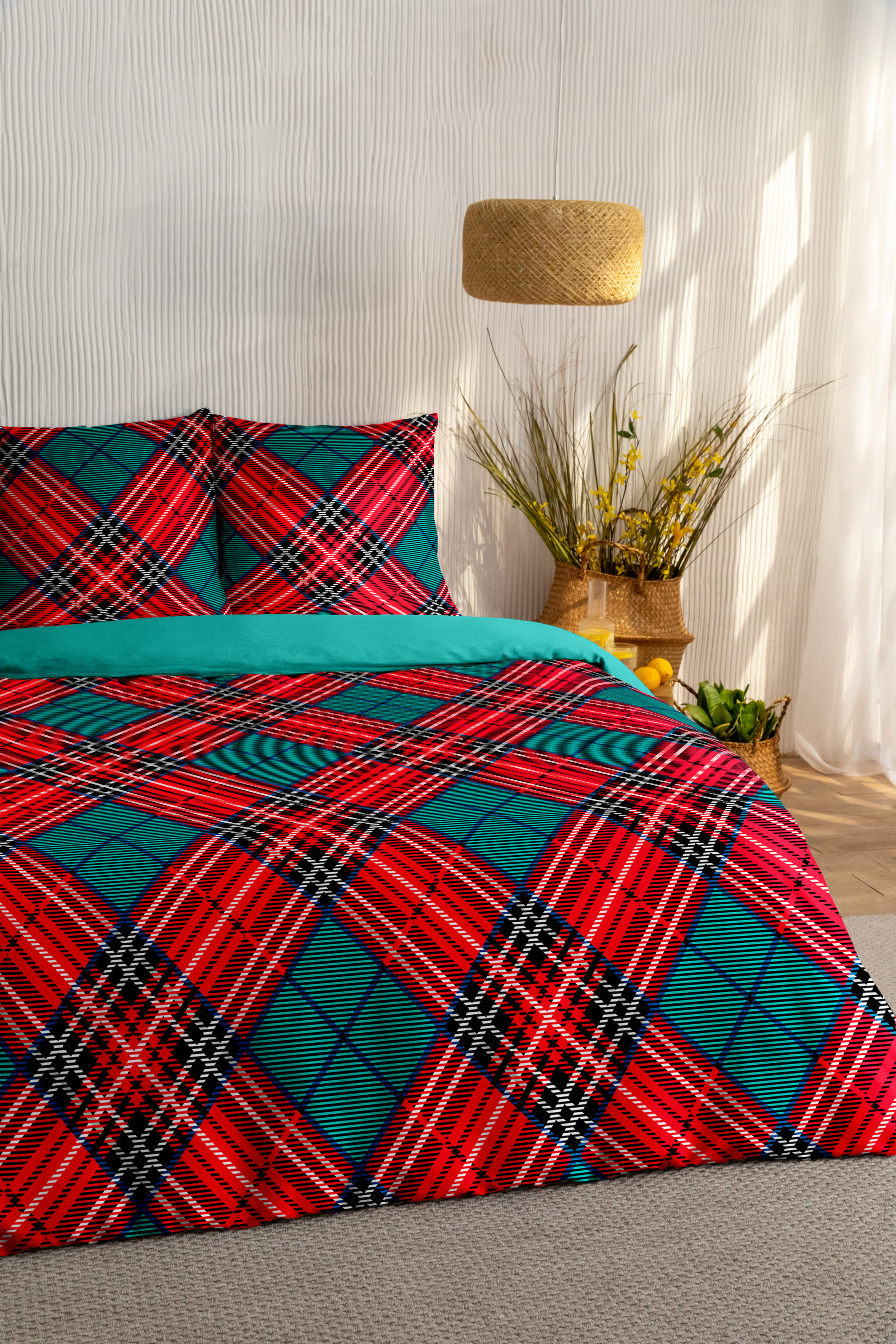 Постельное бельё Унисон Клетка 0