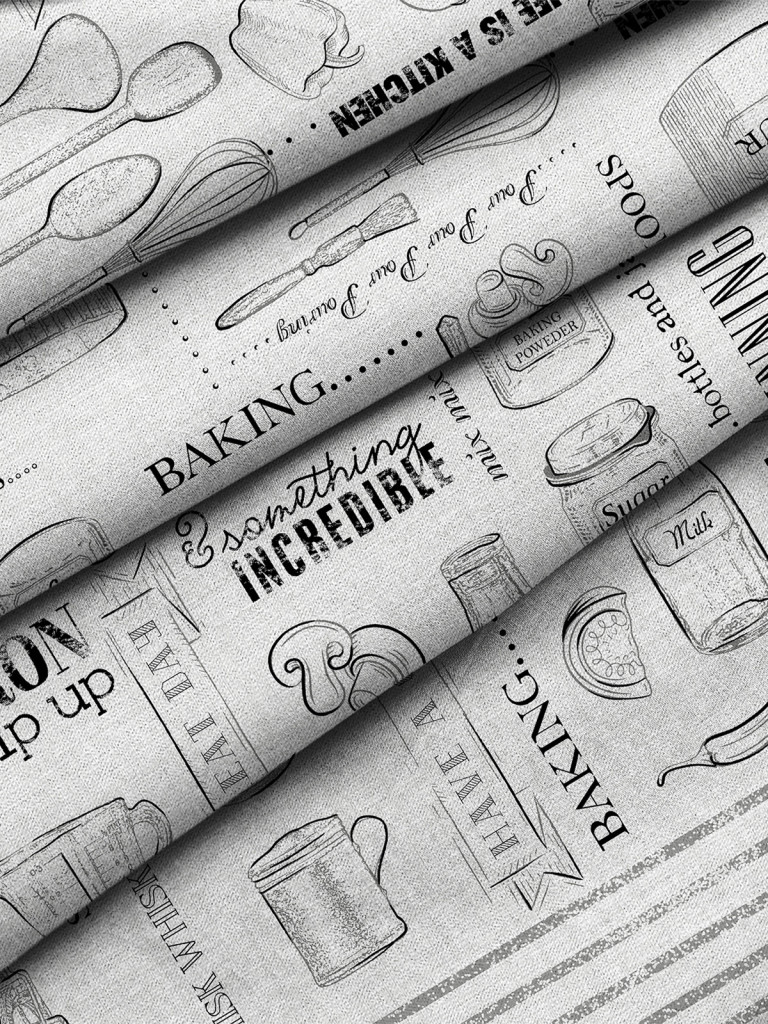 Фартук рогожка "Loft Café", Унисон 4