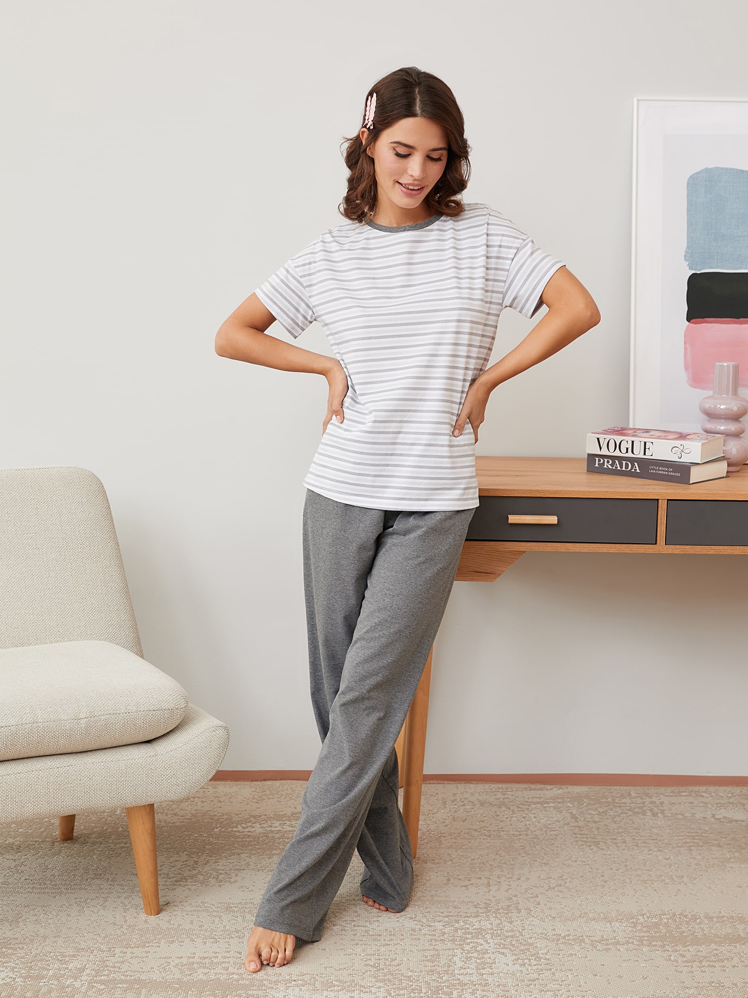 Пижама Mia Cara Полоска 0