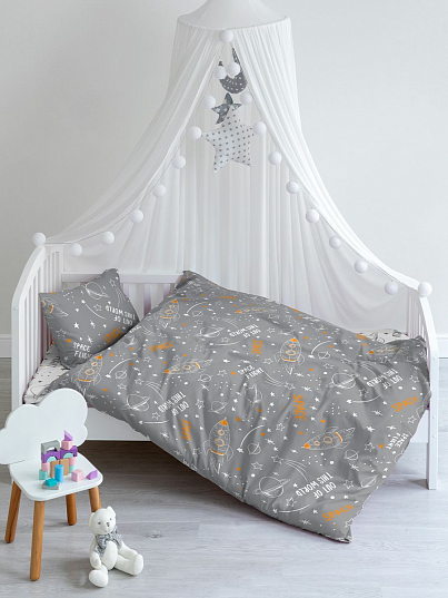 Постельное бельё Juno Space grey Постельное бельё Juno Space grey