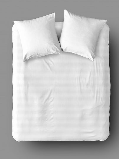 Простыня на резинке Флоранс White Stripe