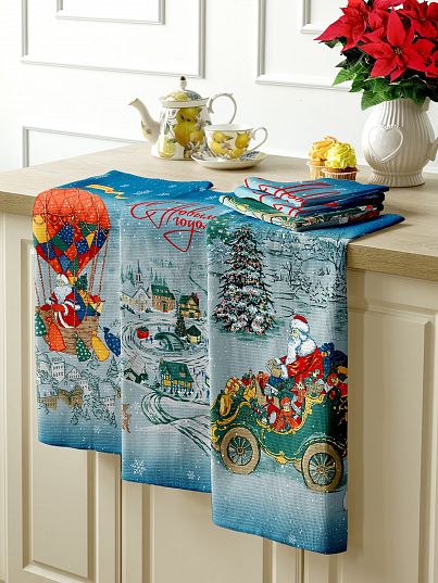 Комплект полотенец Mia Cara Старинные открытки