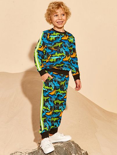 Брюки "SHARK SURFING", акулы, Juno