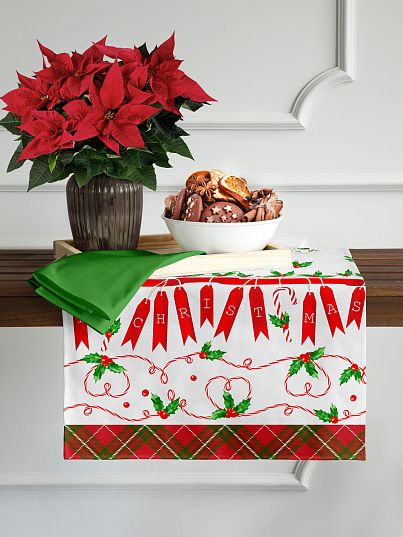 Скатерть-дорожка Mia Cara Карусель подарков