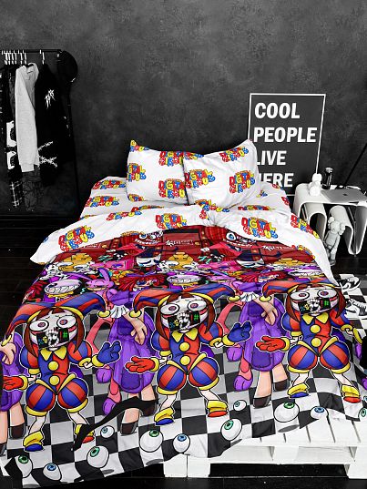 Постельное бельё Crazy Getup Цифровой цирк