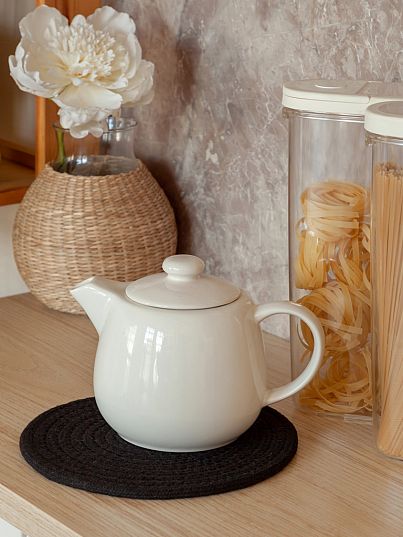 Подставка под горячее, черный, Унисон