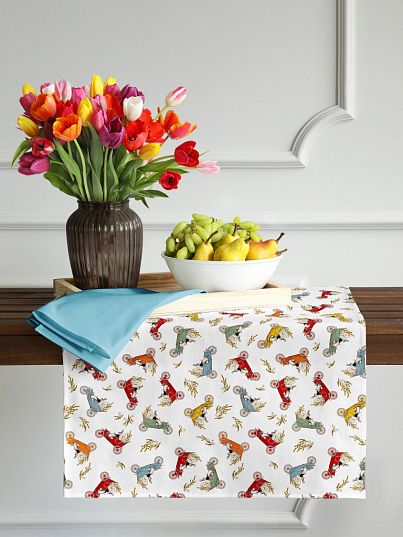 Скатерть-дорожка "Зайцы", Mia Cara