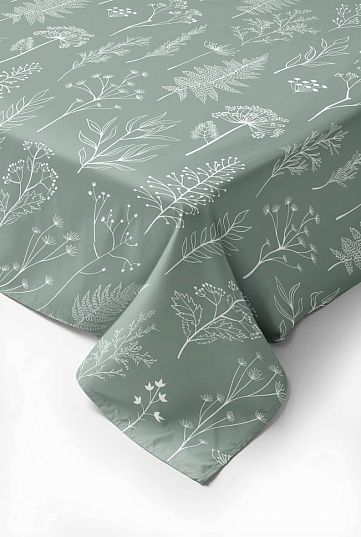 Простыня Унисон Шалфей в ботаническом саду