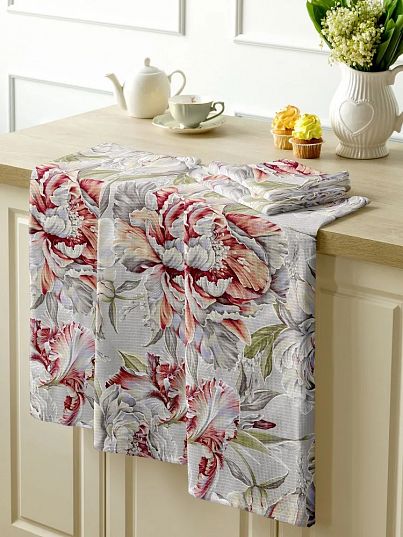 Комплект полотенец Пион, Mia Cara