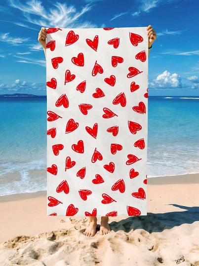 Полотенце Crazy Getup Сердца