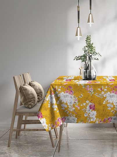 Комплект скатерть + 6 салфеток "Arancia di Capri", Унисон