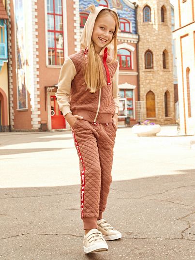 Брюки с лампасами "Teddy Bear", Juno