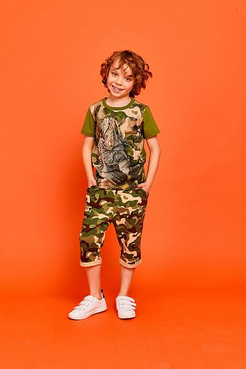 Шорты Chameleon Разноцветный Камуфляж, Juno