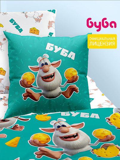 Подушка декоративная Непоседа Буба Подушка декоративная Непоседа Буба
