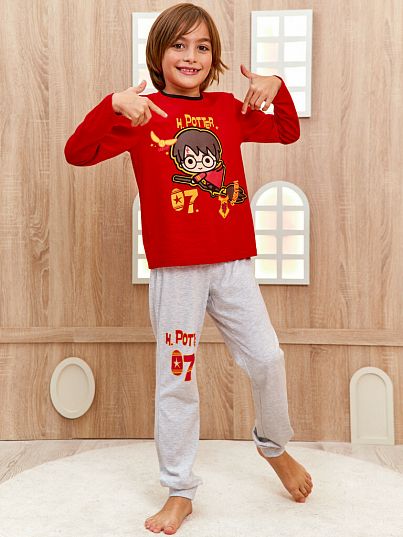 Пижама Гарри Поттер Красный, Juno