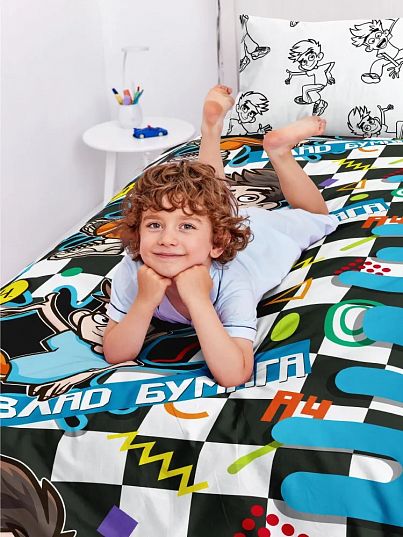 Постельное бельё Непоседа Влад Бумага