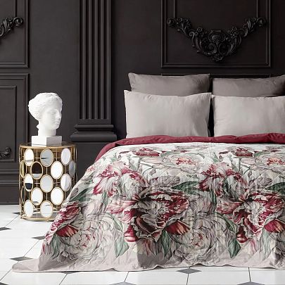 Покрывало стеганое Царство пионов, Mia Cara