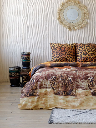 Постельное бельё Флоранс Африканский леопард