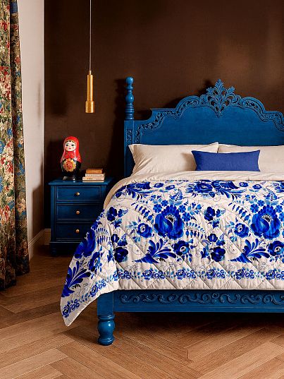 Покрывало Унисон Гжель