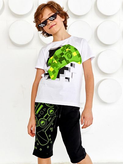 Футболка "GAME BOY", белый, Juno