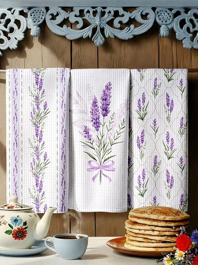 Комплект полотенец Унисон Лаванда