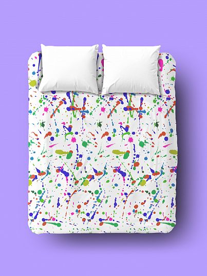 Простыня Paint white, Crazy Getup