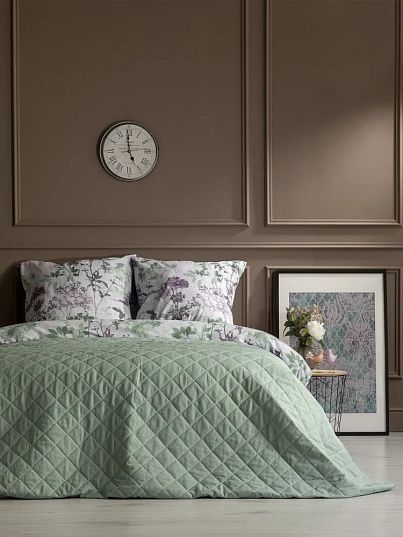 Покрывало стеганое Liverpool, зеленый, Унисон