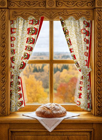 Комплект штор Унисон Матрешка