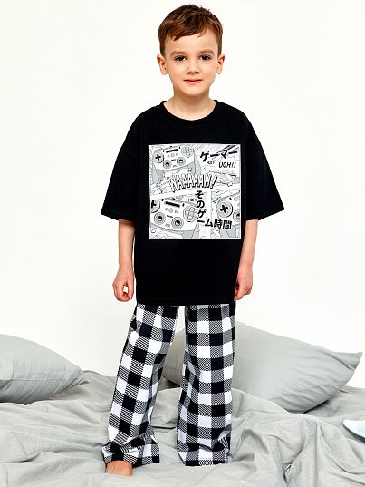 Пижама Juno Клетка