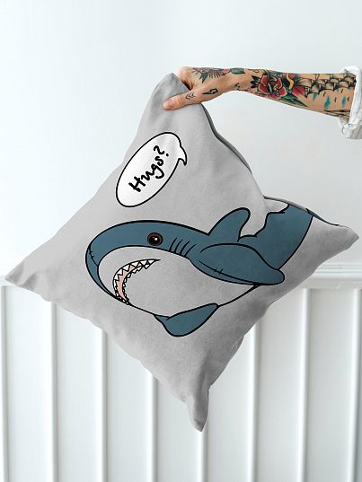 Подушка декоративная Crazy Getup Plush shark
