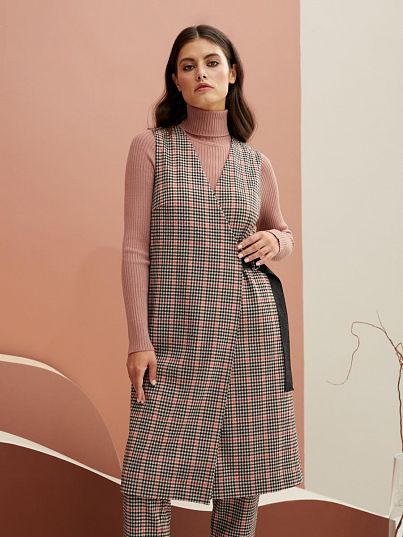 Жилет BeGood - Будь хорош! Клетка