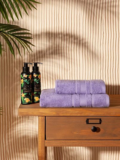 Комплект полотенец "Барбара", лаванда, Mia Cara