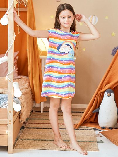 Сорочка ночная Juno Радуга