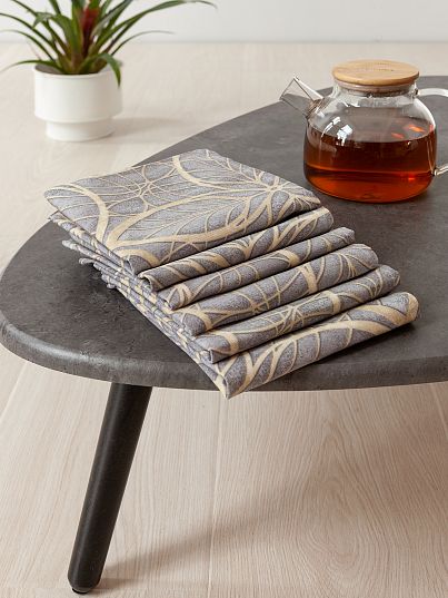 Комплект салфеток рогожка 32х32 см (6 шт.) "Notre Dame", Унисон