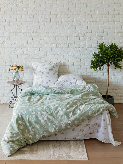 Постельное бельё Mia Cara Camilla light green