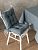 Комплект подушек на стул с тафтингом "Basic", Унисон 0