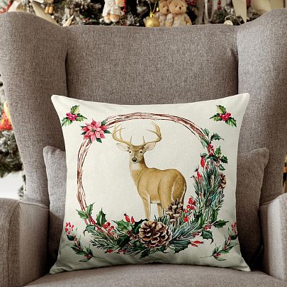 Подушка декоративная Mia Cara Олени