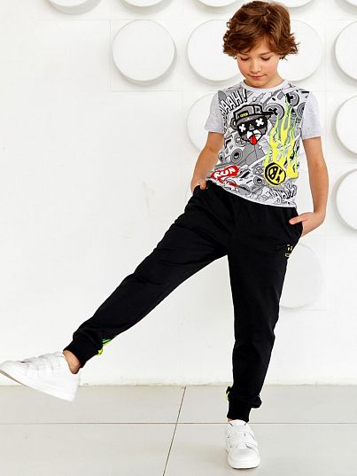 Брюки GAME BOY Черный, Juno